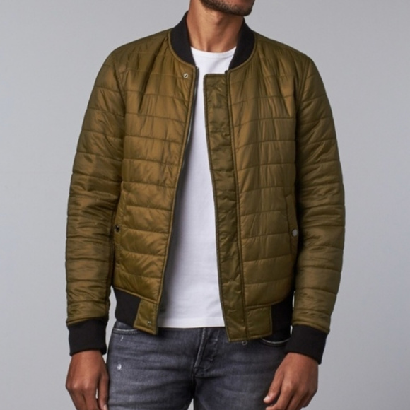 Mens Reversible Orobos Camo Bomber Jacket MSRP $240 - Picture 7 of 7